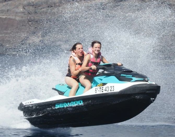 Excursión en moto de agua de 1h en Los Gigantes