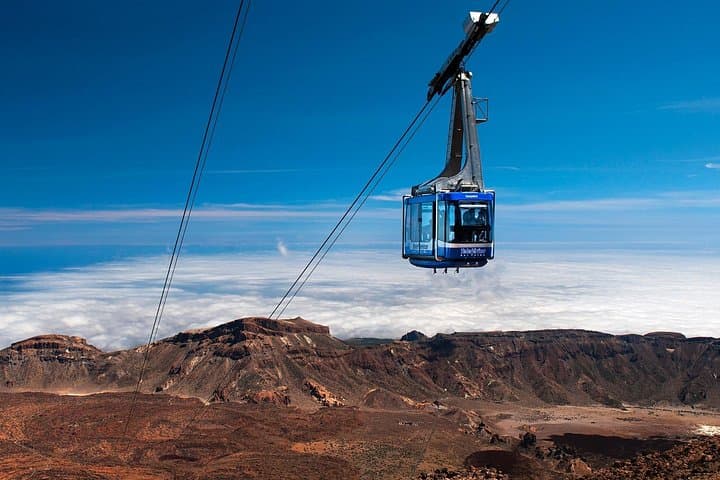 Excursión privada de 8 horas en tierra al teleférico de El Teide + con guía y conductor