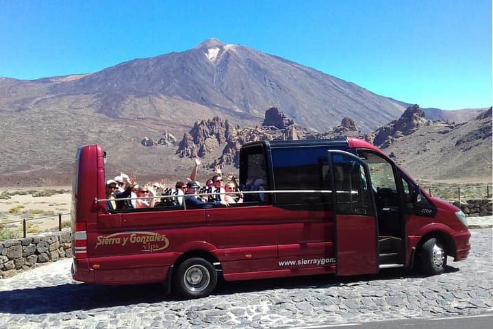Masca Teide Bus Panorámico Cabrio Día Completo desde sur