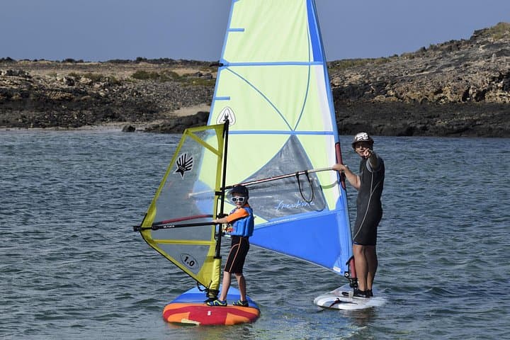 Clases de windsurf en Fuerteventura