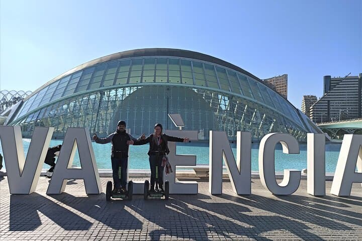 Recorrido en Segway por la Ciudad de las Artes y las Ciencias de Valencia