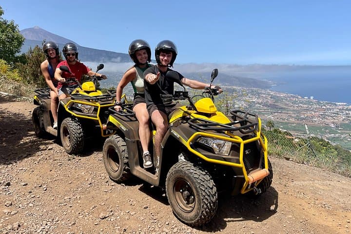 Puerto de la Cruz: Aventura Off-Road en Quad, Snack y Fotos