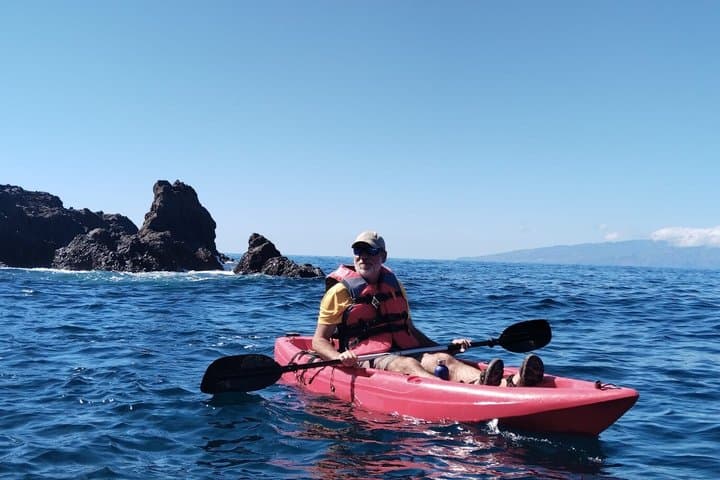 Kayak Privado & Snorkel en Alcalá : kayaks individuales, máx. 6 personas