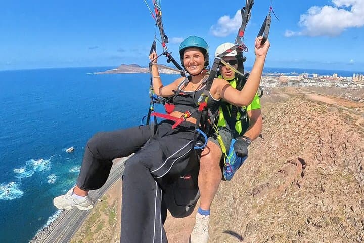 Gran Canaria Parapente práctico con piloto