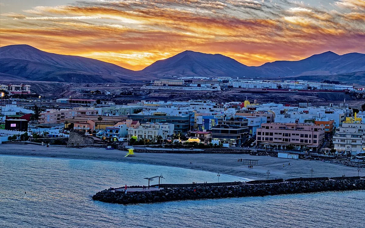 Vista de Puerto del Rosario