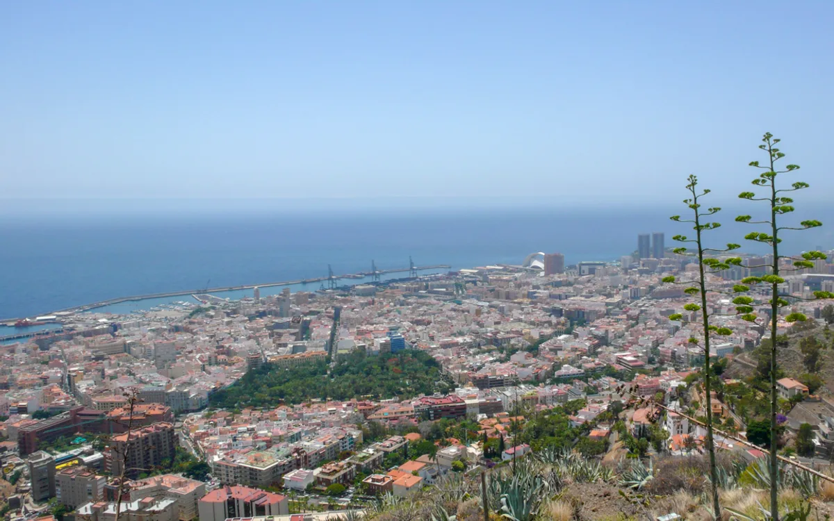 Vista de Santa Cruz de Tenerife