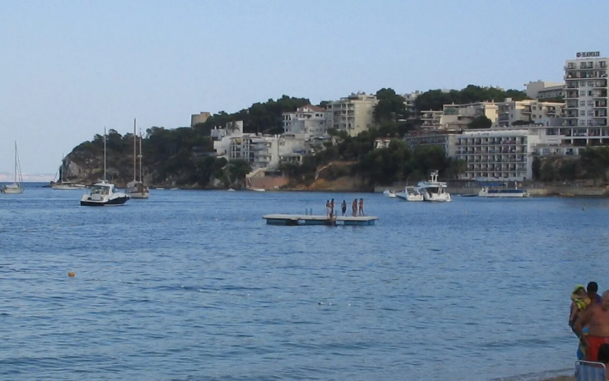 Vista de PlayaPalmanova, imagen complementaria relacionada con Playas cerca de Calvià en transporte público