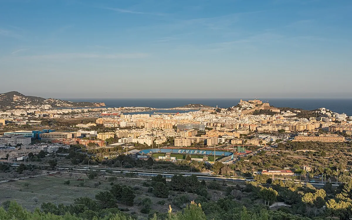 Vista de Ibiza