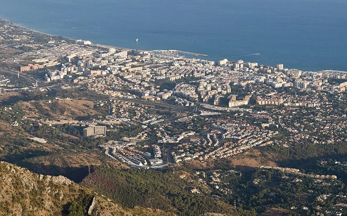 Vista de Marbella
