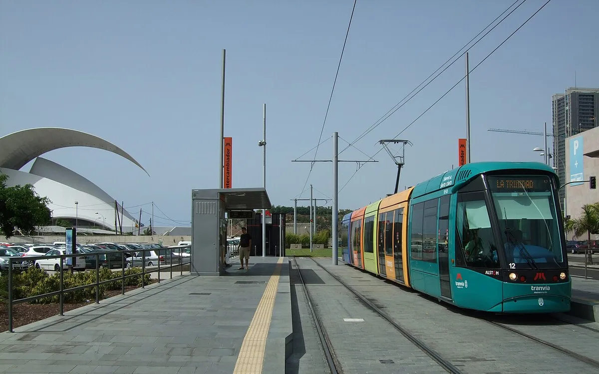 Vista de Intercambiador at Santa Cruz de Tenerife, imagen relacionada con Cómo moverse por Santa Cruz de Tenerife en transporte público