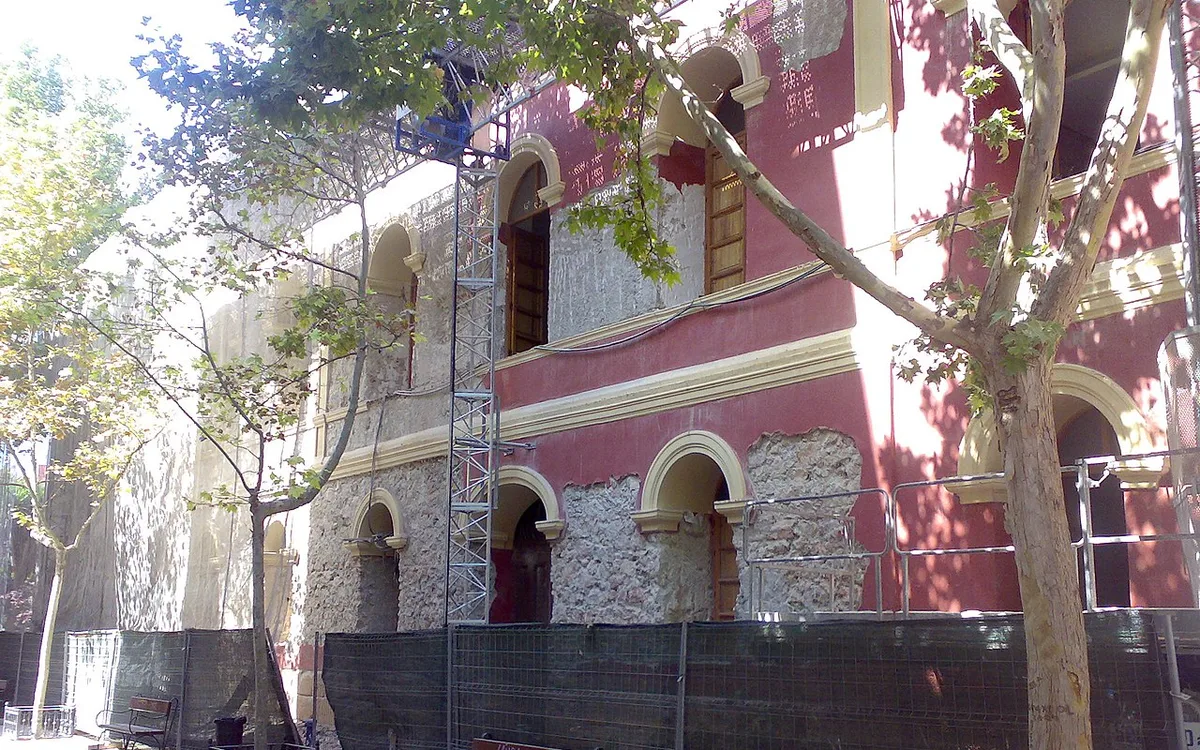 Vista de Restauración del Teatro Guerra (Lorca-Murcia 2008), imagen relacionada con Eventos en Lorca: cómo llegar sin coche