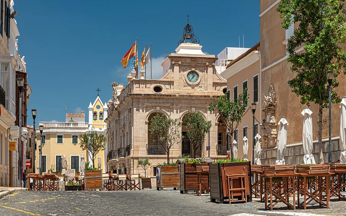 Vista de Mahón