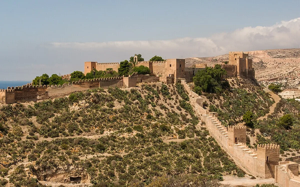 Vista de Alcazaba 1, Almeria, Spain, imagen relacionada con Qué ver en Almería y cómo moverte