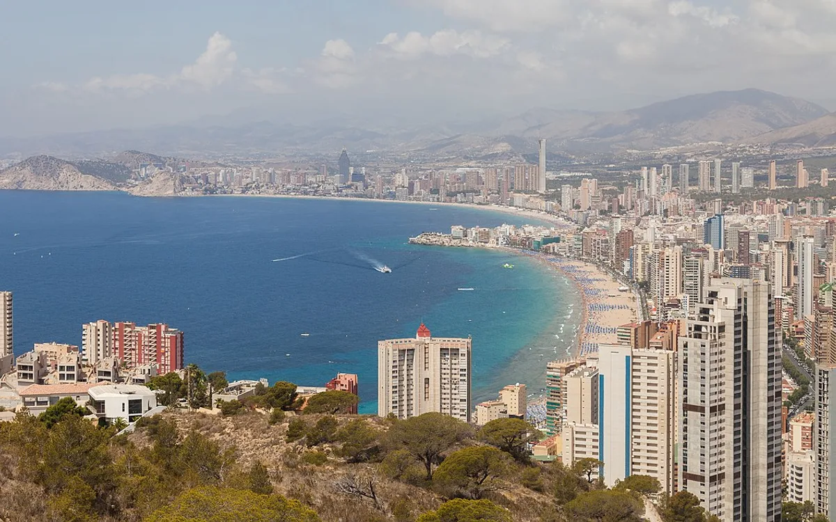 Vista de Benidorm